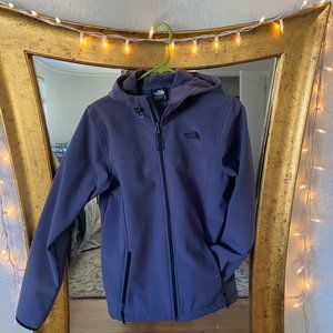 North Face Women's Fleece Lined Hooded Waterproof Jacket